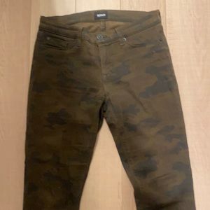 Hudson camo skinny jeans